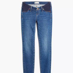 Madewell - Maternity Side-Panel Skinny Jeans in Wendover Wash: Adjustable TENCEL